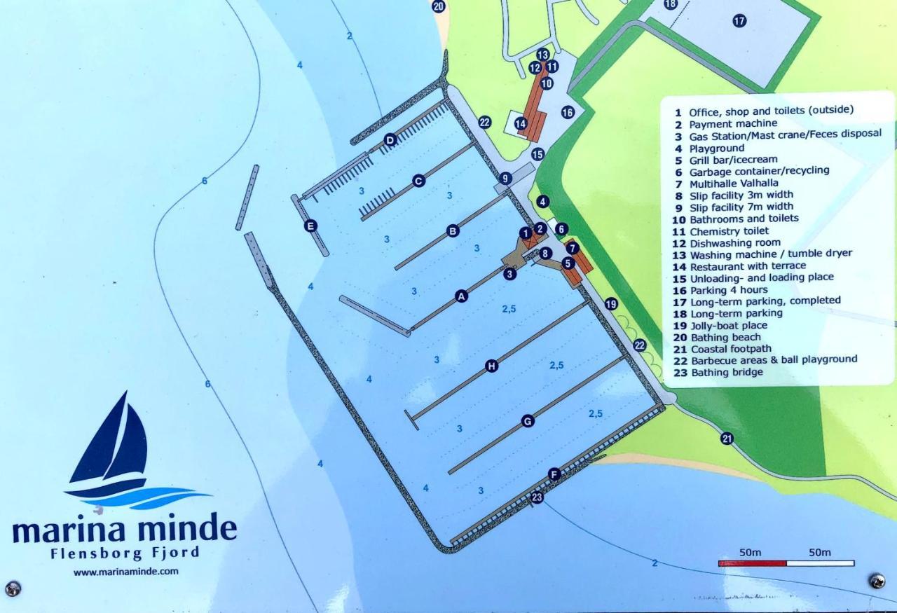 Hausboot-Lafe Flensburger Foerde Hotel Egernsund Екстериор снимка